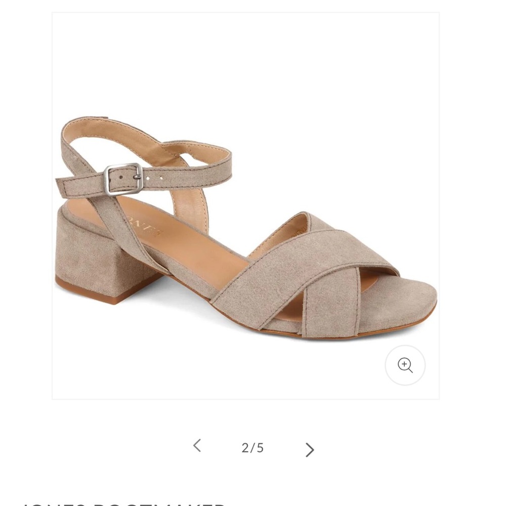 Style & Co open toe Suede heeled Sandals